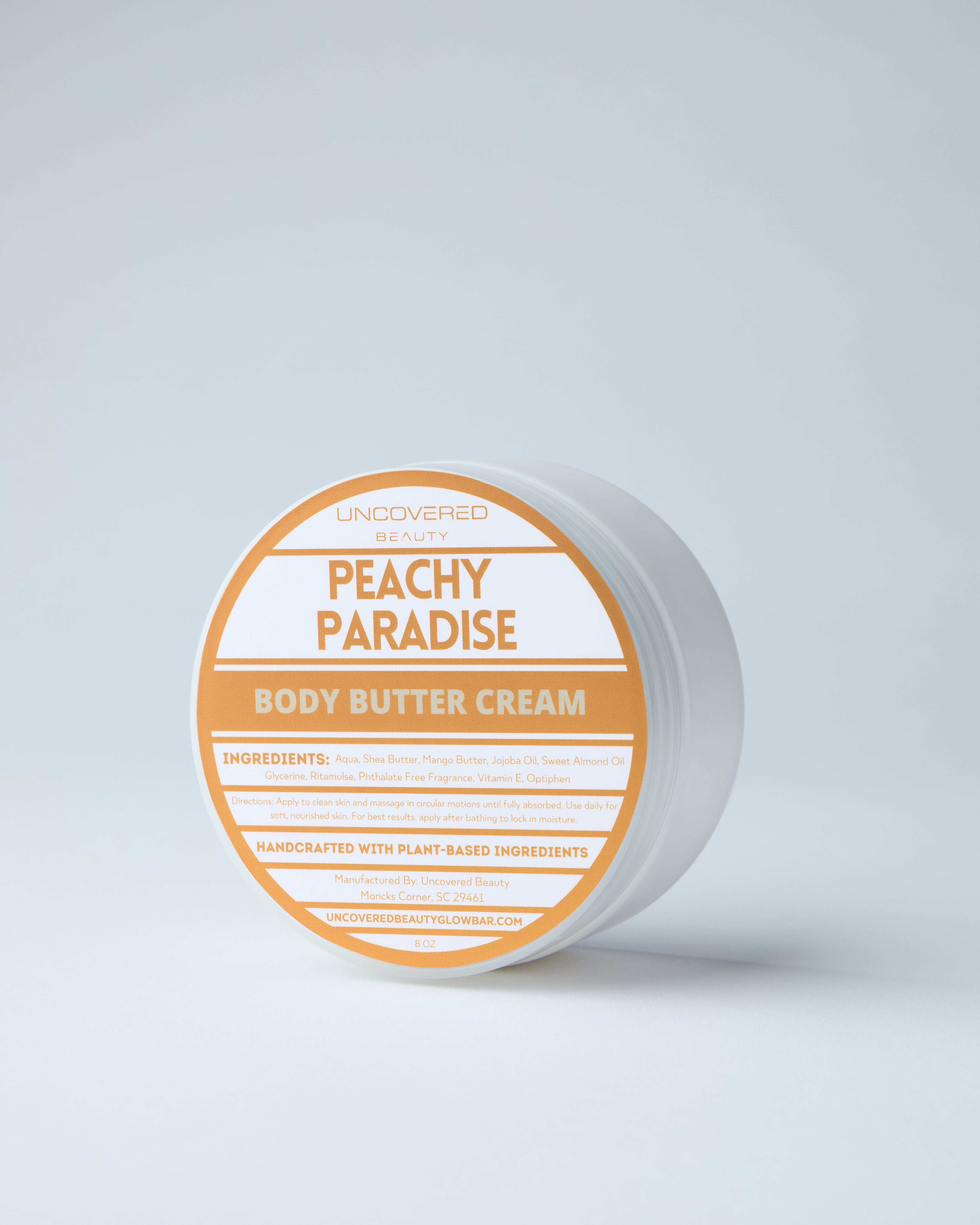 Peachy Paradise Body Butter Cream (Uncovered Beauty Original Blend)