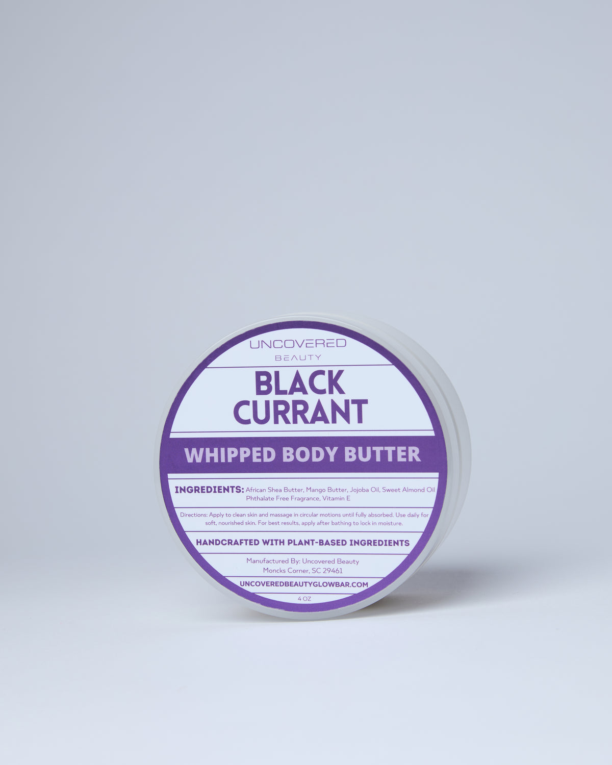 Black Currant Whipped Body Butter (Uncovered Beauty original blend)