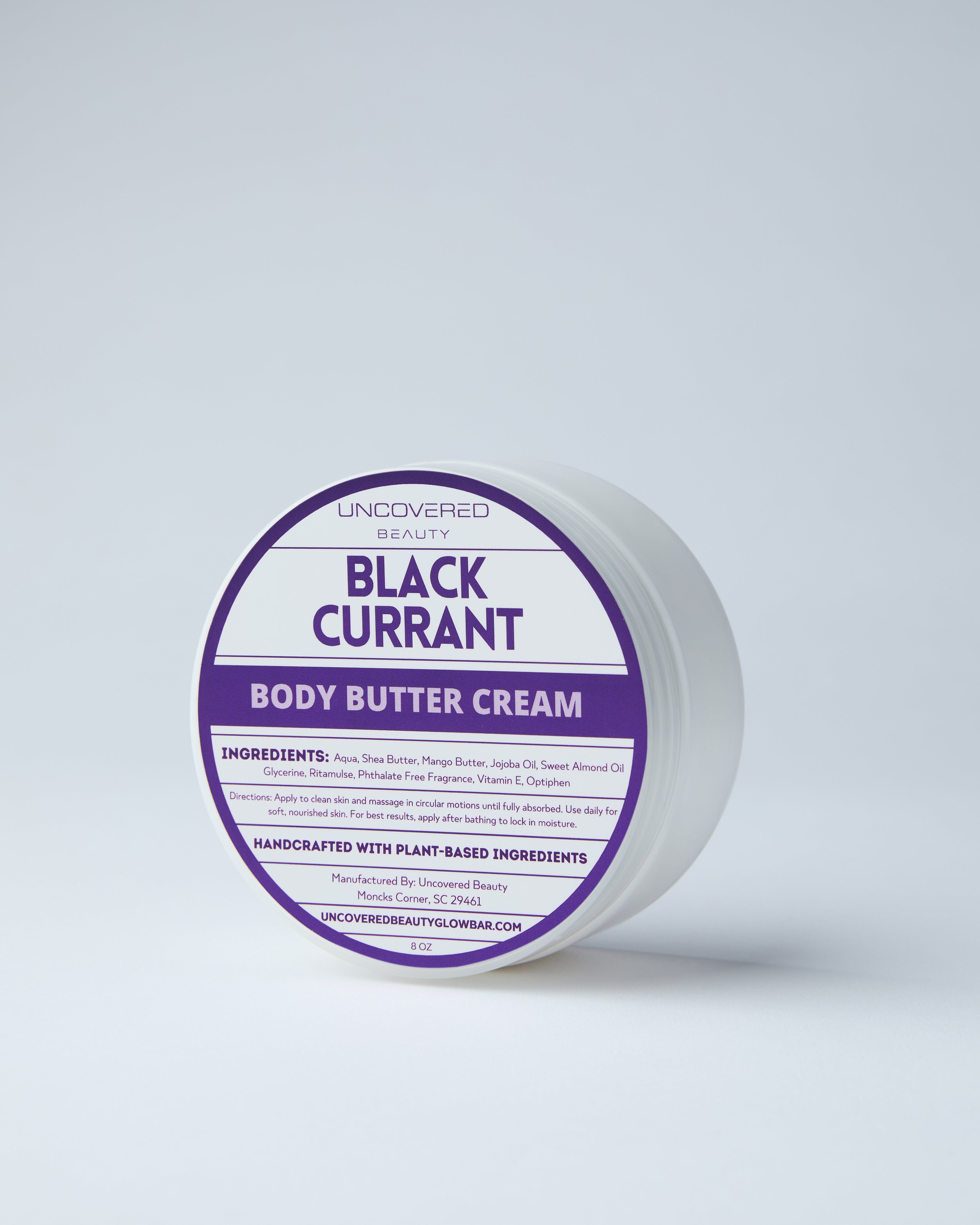 Black Currant Body Butter Cream (Uncovered Beauty Original Blend)