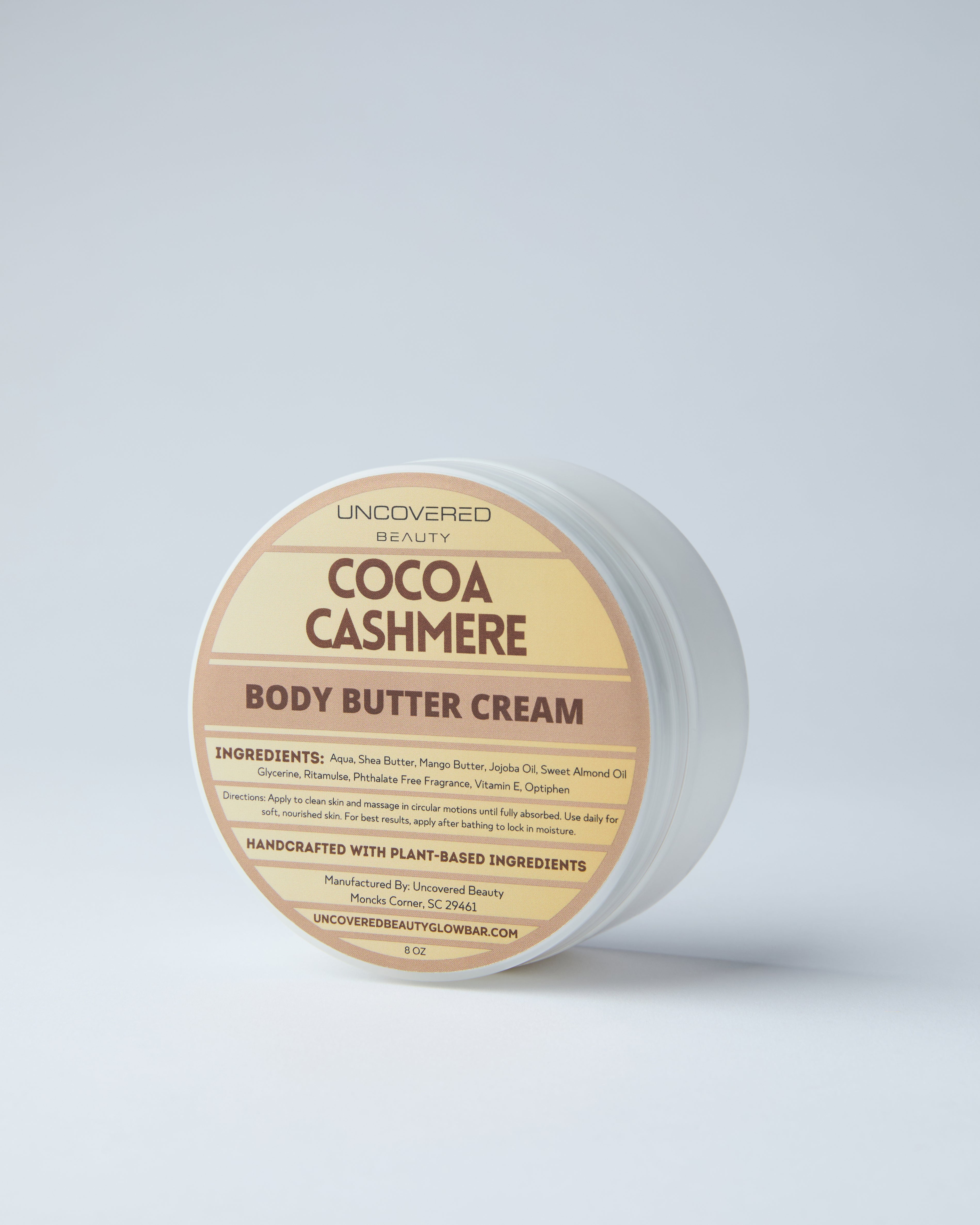 Cocoa Cashmere Body Butter Cream (Uncovered Beauty Original Blend)