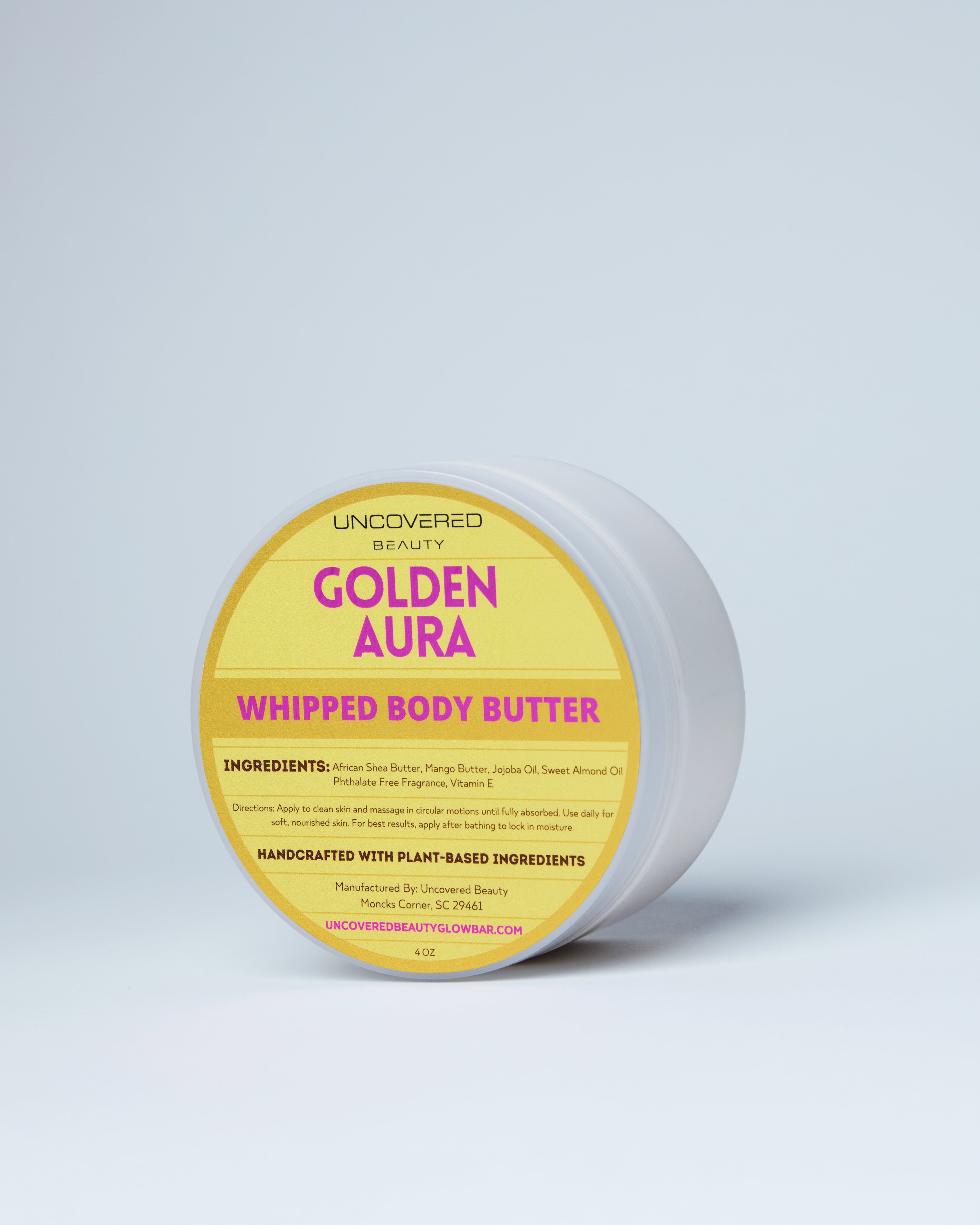 Golden Aura Whipped Body Butter (Uncovered Beauty original blend)