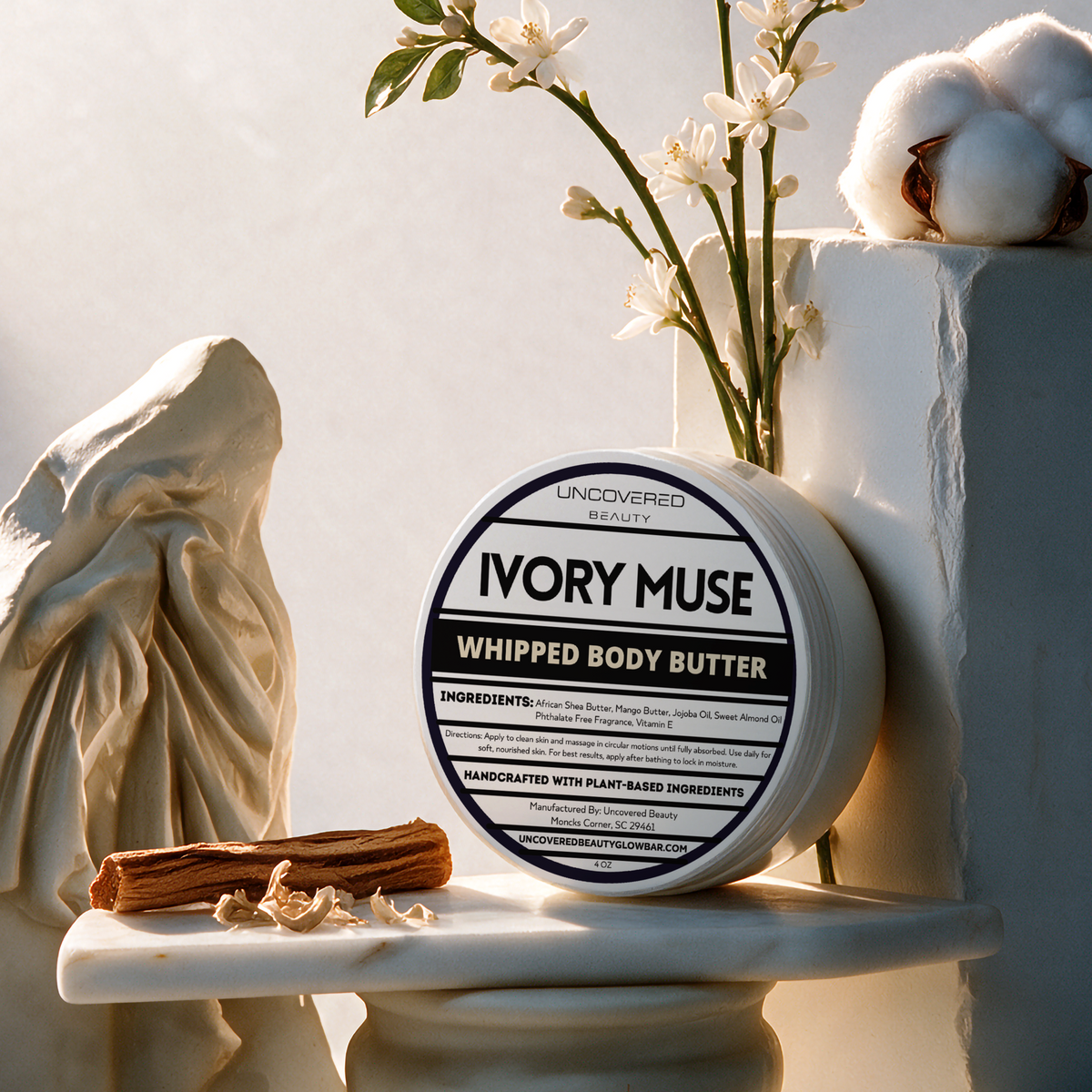 Ivory Muse Whipped Body Butter (Inspired by Carolina Herrera's Cedar Chic)