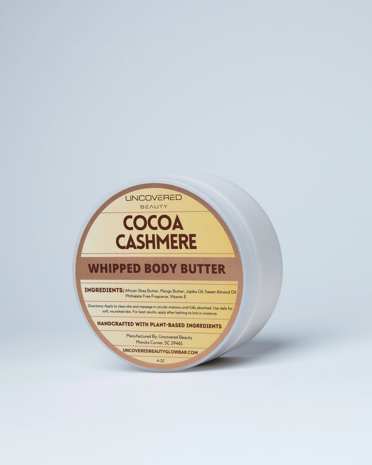 Cocoa Cashmere Whipped Body Butter (Uncovered Beauty original blend)