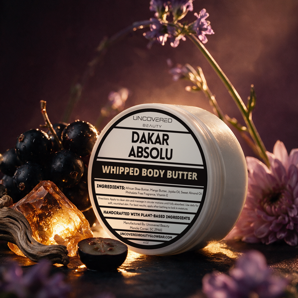 Dakar Absolu Whipped Body Butter (Inspired by BYREDO's Bal d'Afrique Absolu)