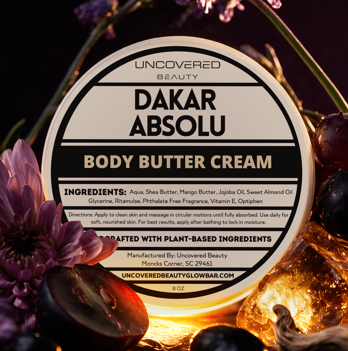 Dakar Absolu Body Butter Cream (Inspired by BYREDO's Bal d'Afrique Absolu)
