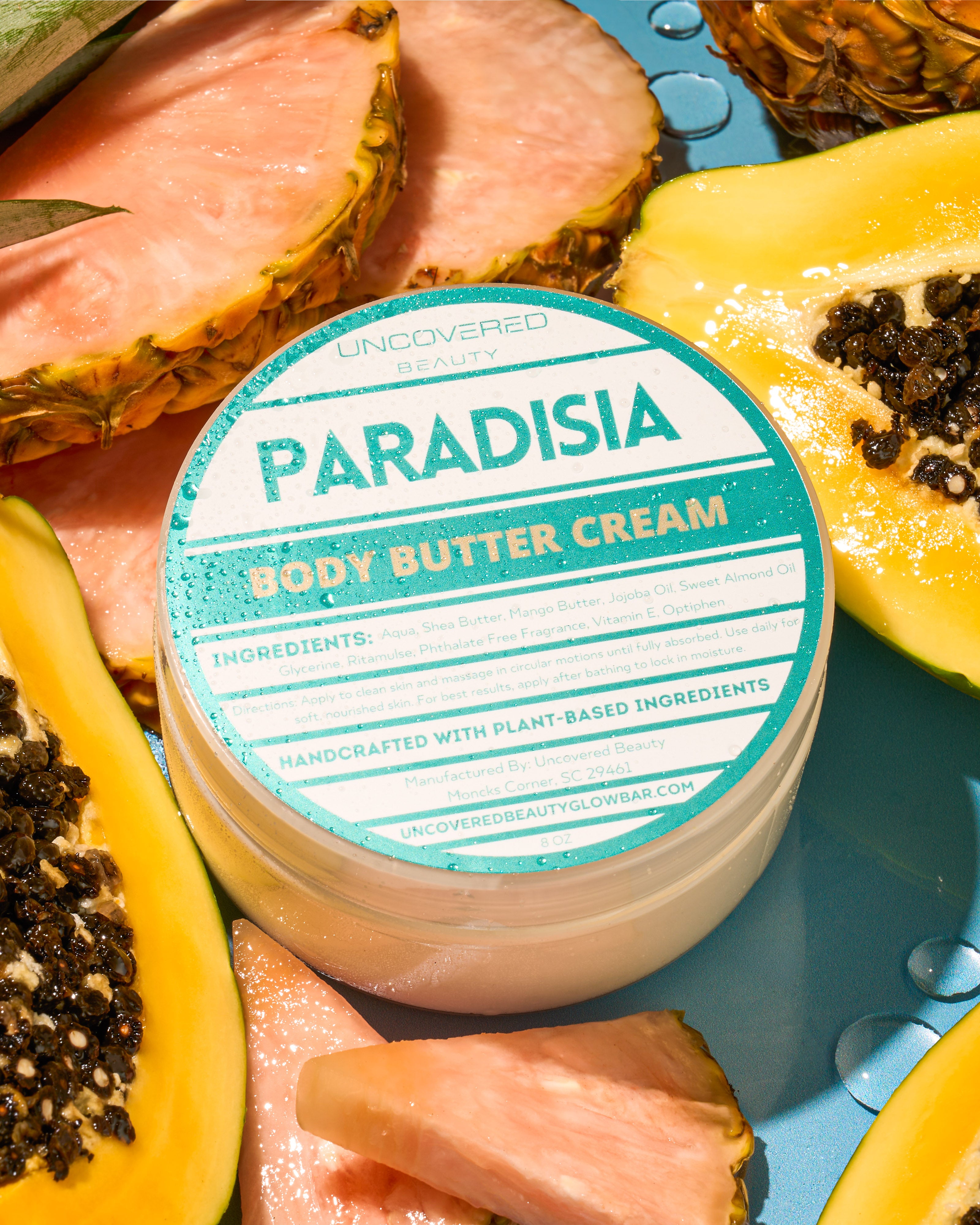 Paradisia Body Butter Cream (Uncovered Beauty Original Blend)