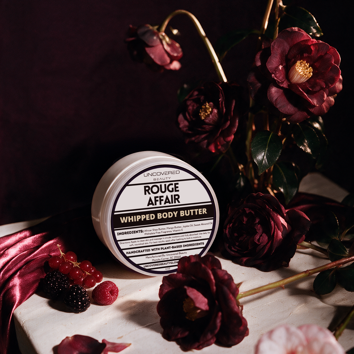 Rouge Affair Whipped Body Butter (Inspired by Dior's Rouge Trafalgar Esprit De Parfum)