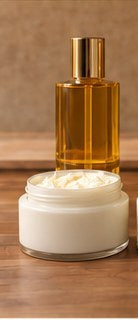 The Duo: a body oil and a body butter in the same scent